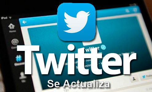 Twitter se actualiza