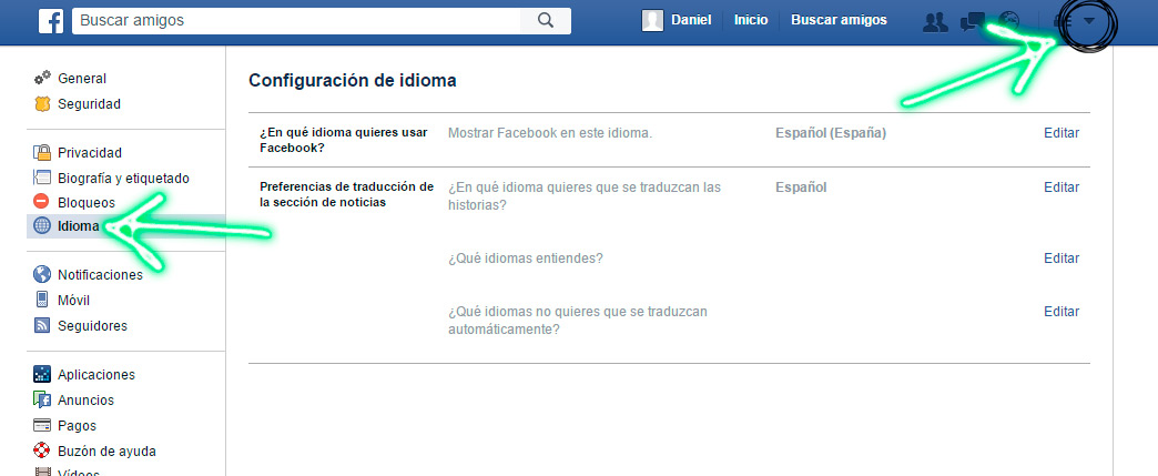 idioma_facebook
