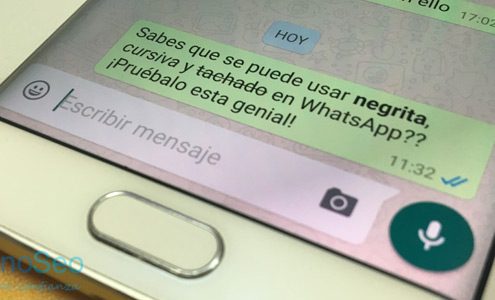 Cómo poner negrita, cursiva y tachado en WhatsApp 6 whatsapp negrita cursiva tachado